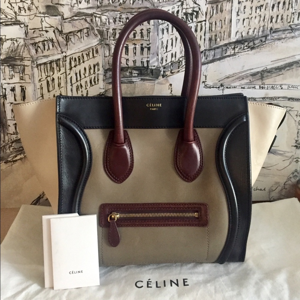 Sold on Mercari Auth Celine Mini Luggage Handbag